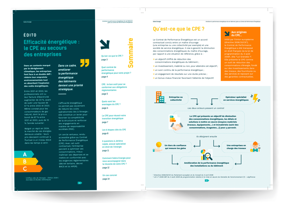 Livre blanc contrat de performance énergétique 2025